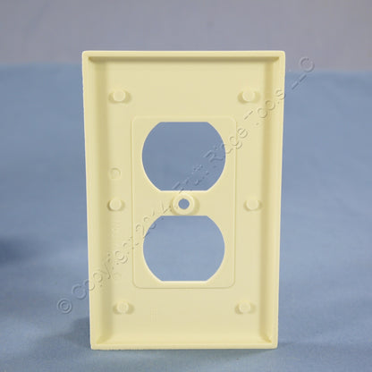 Leviton 80503-A Almond Duplex Outlet Receptacle Midway Wallplate Covers 25-pack