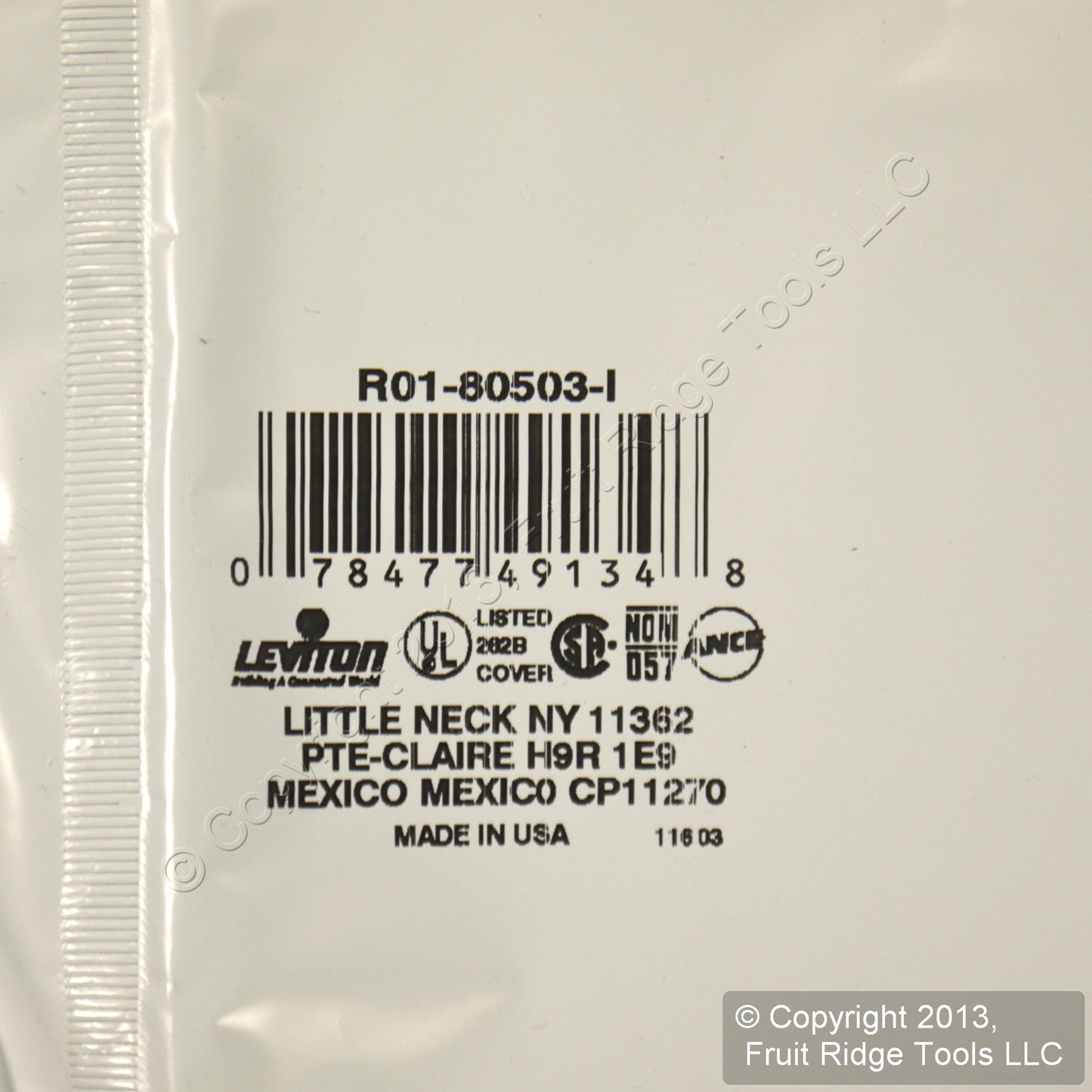 Leviton 80503-I Ivory 1-Gang Midway Wallplates Outlet Thermoset Covers 150-Pack