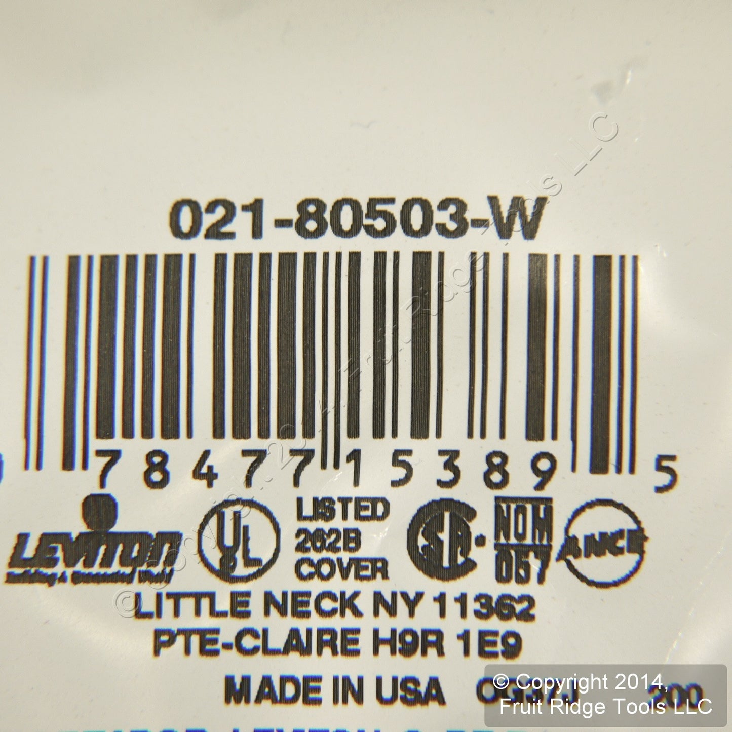 Leviton 80503-W White 1-Gang Duplex Outlet Plastic Midway Wallplate Cover Plate