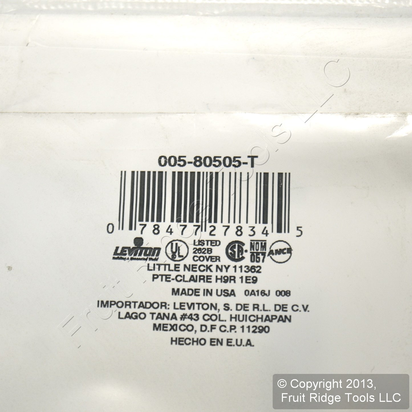 Leviton 80505-T Light Almond 2-Gang Toggle Duplex Plastic Midway Wallplate 25pcs