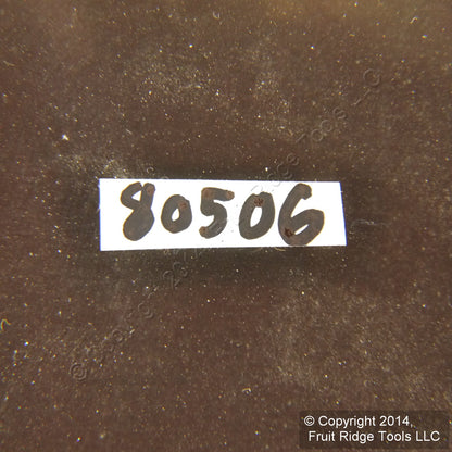 Leviton 80506 Brown Midway 2-Gang Toggle Blank Plastic Wallplate Cover Box Mount