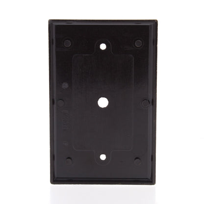 Leviton 80513 Brown Midway Phone Cable 1-Gang Wallplates .312" Opening 25-Pack