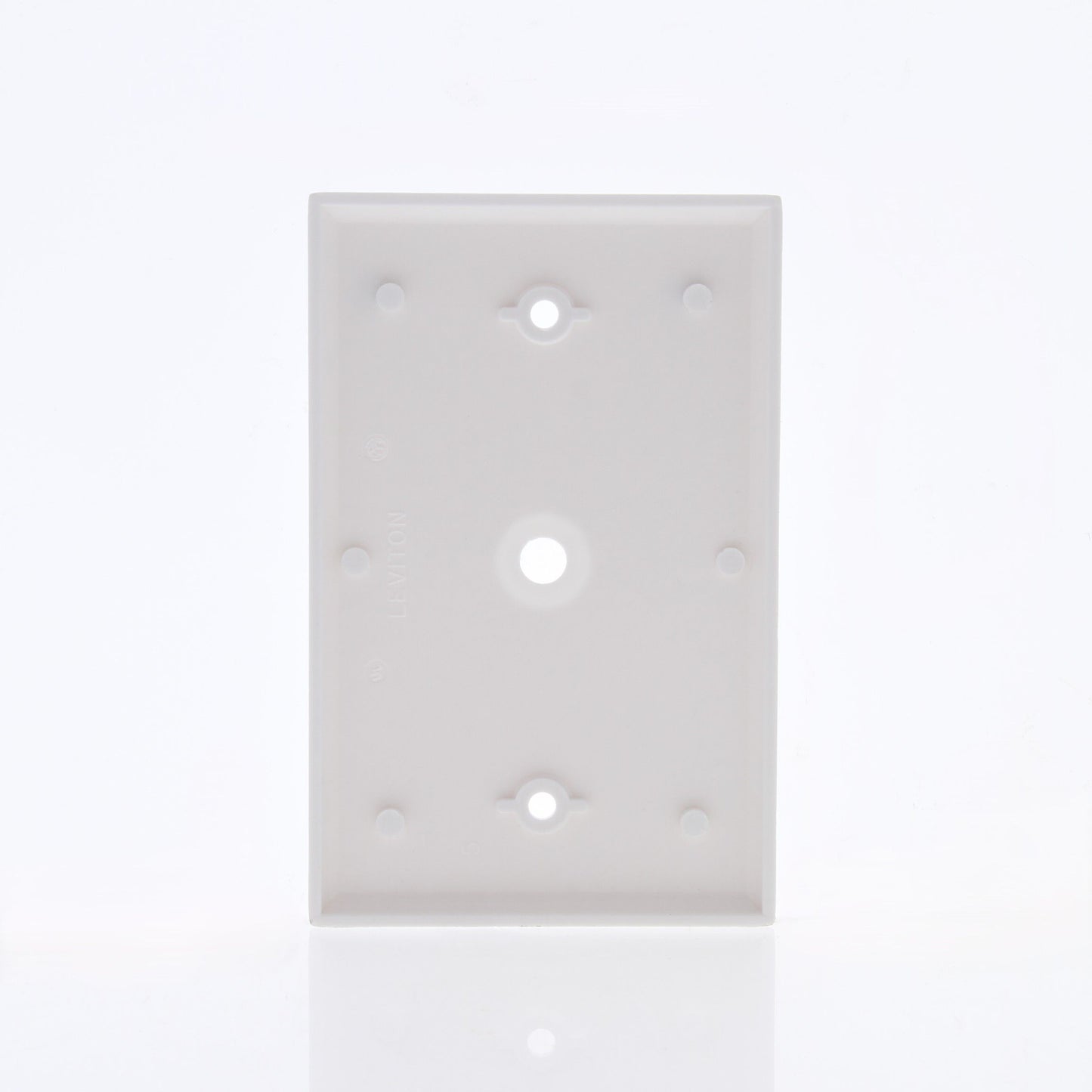Leviton 80513-I Ivory Midway 1Gang Phone Cable Wallplates .312" Opening 25-Pack