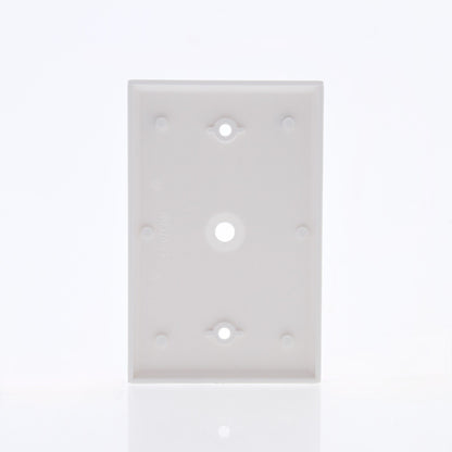 Leviton 80513-I Ivory Midway 1Gang Phone Cable Wallplates .312" Opening 25-Pack
