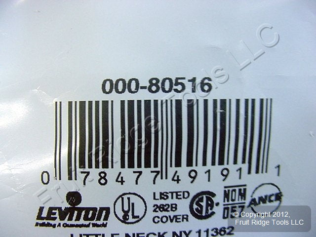 Leviton 80516 Brown 2-Gang Duplex Outlet Plastic Midway Wallplate Covers 2-pack