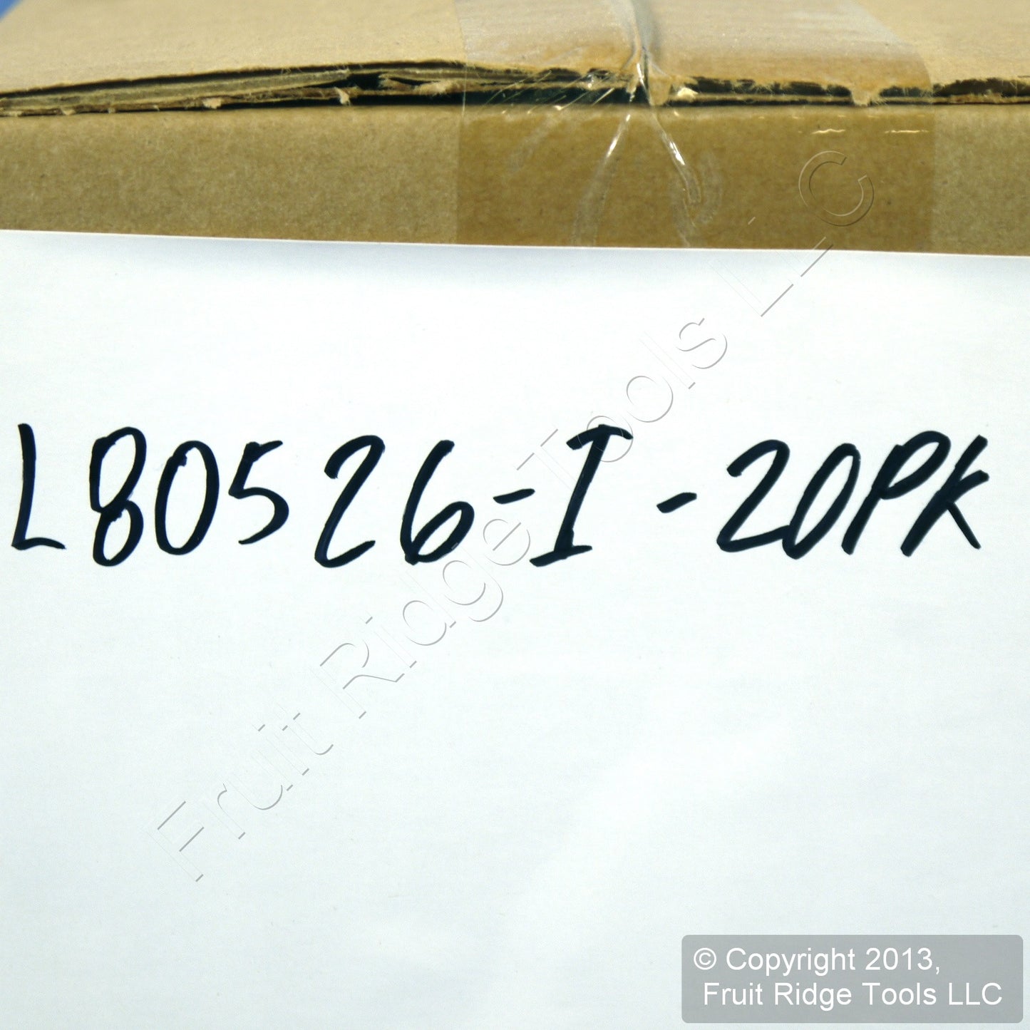 Leviton 80526-I Ivory 2-Gang 2.15" Dryer Outlet Midway Thermoset Wallplate 20pcs