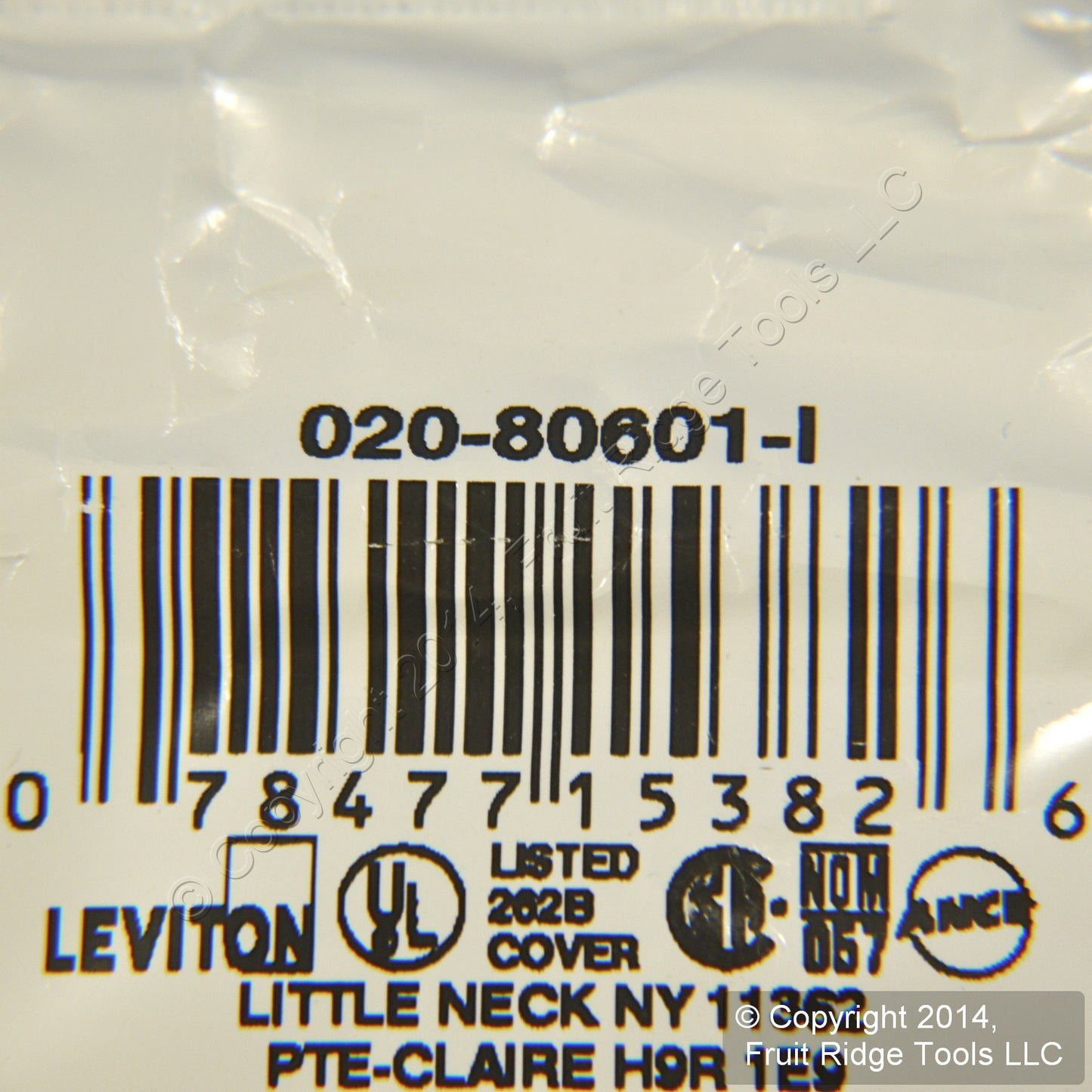 Leviton 80601-I Ivory 1-Gang Decora GFCI Plastic Midway Wallplate Covers 2pcs
