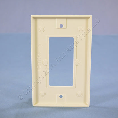 Leviton 80601-T Light Almond 1-Gang Decora GFCI Plastic Midway Wallplate Cover