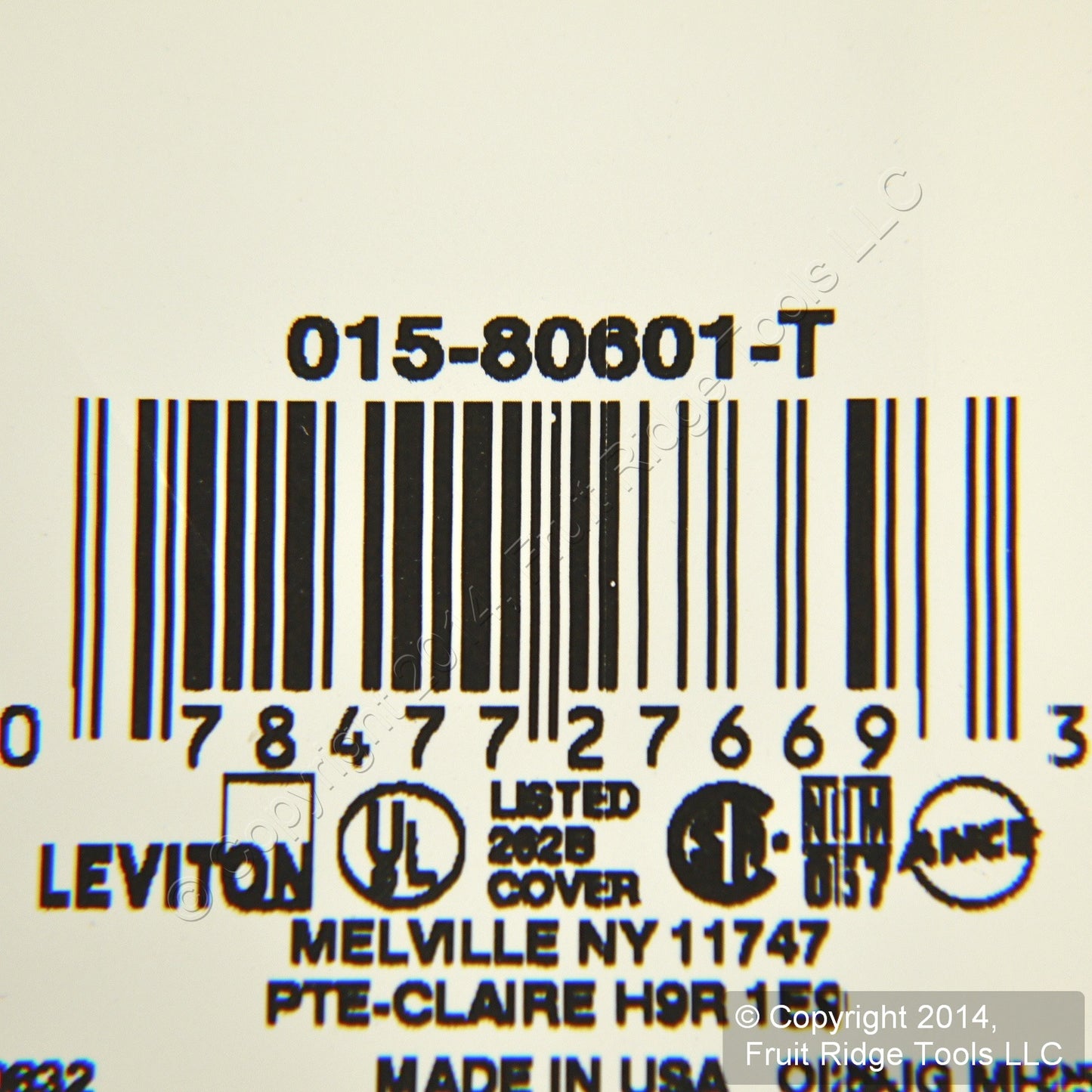 Leviton 80601-T Light Almond 1-Gang Decora Plastic Midway Wallplate Cover 2-pack