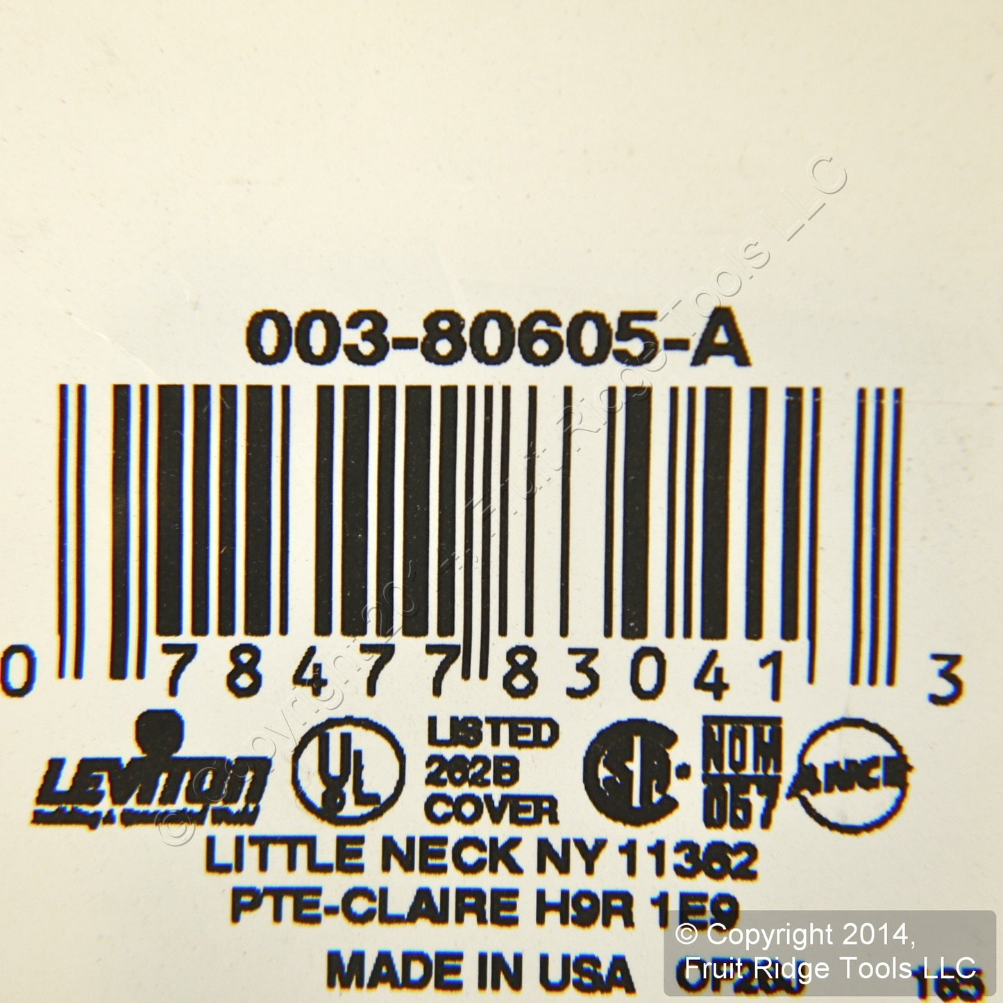 Leviton 80605-A Almond 2-Gang Toggle Decora GFCI Plastic Midway Wallplate Cover
