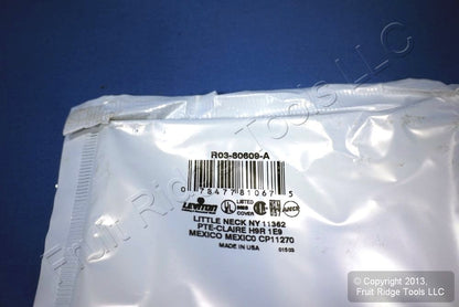 Leviton 80609-A Almond 2-Gang Decora GFCI GFI Plastic Midway Wallplate Cover
