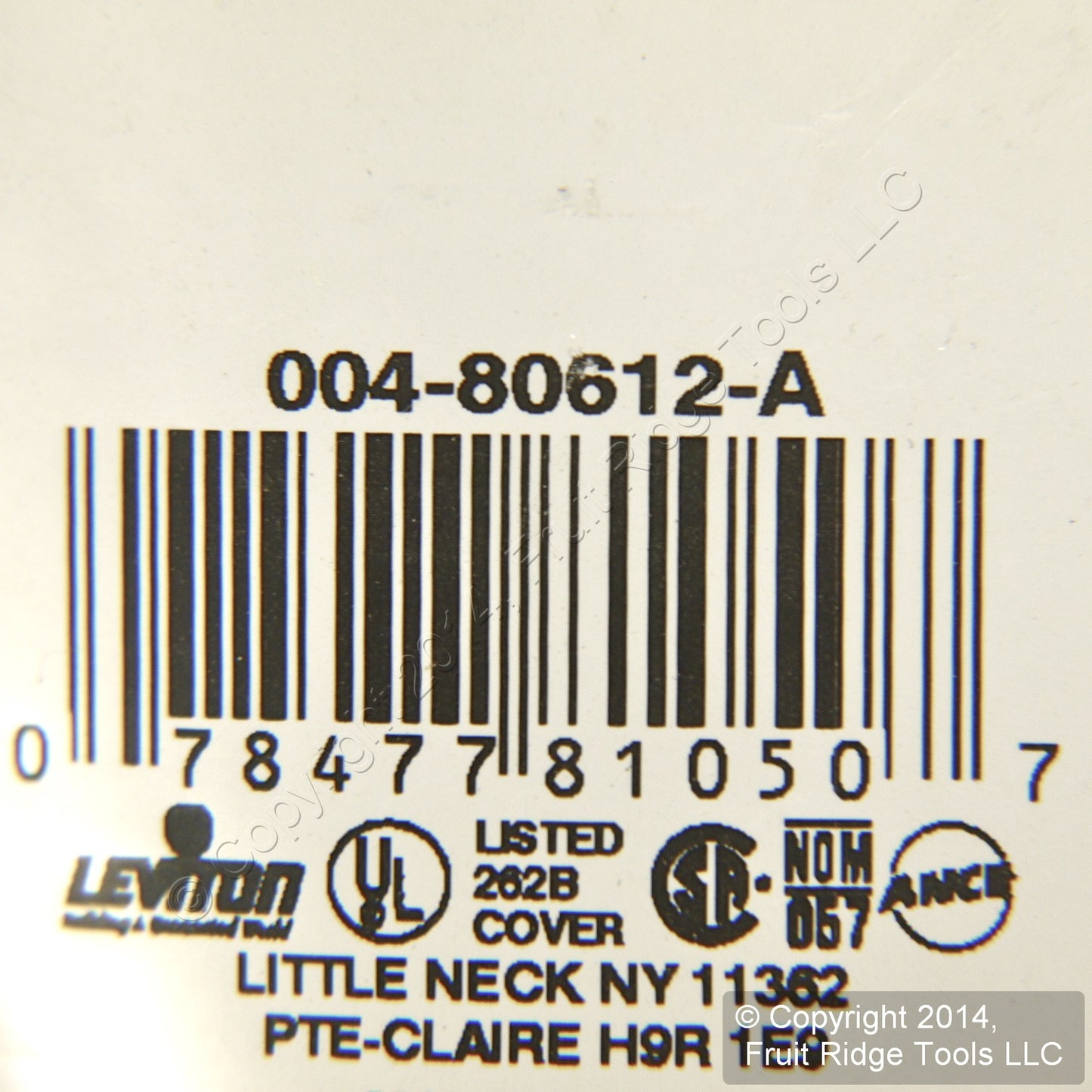 Leviton 80612-A Almond 4-Gang 4-Decora GFCI GFI Plastic Midway Wallplate Cover
