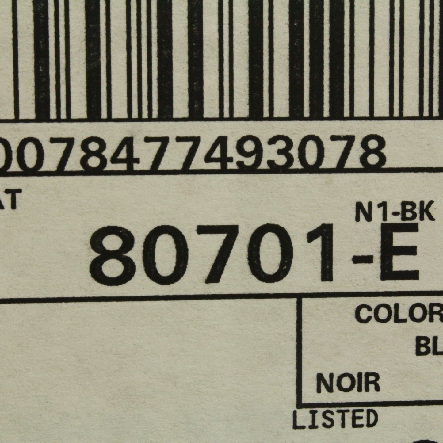 Leviton 80701-E Black Unbreakable Toggle Switch Cover Nylon Wallplates 100-Pack
