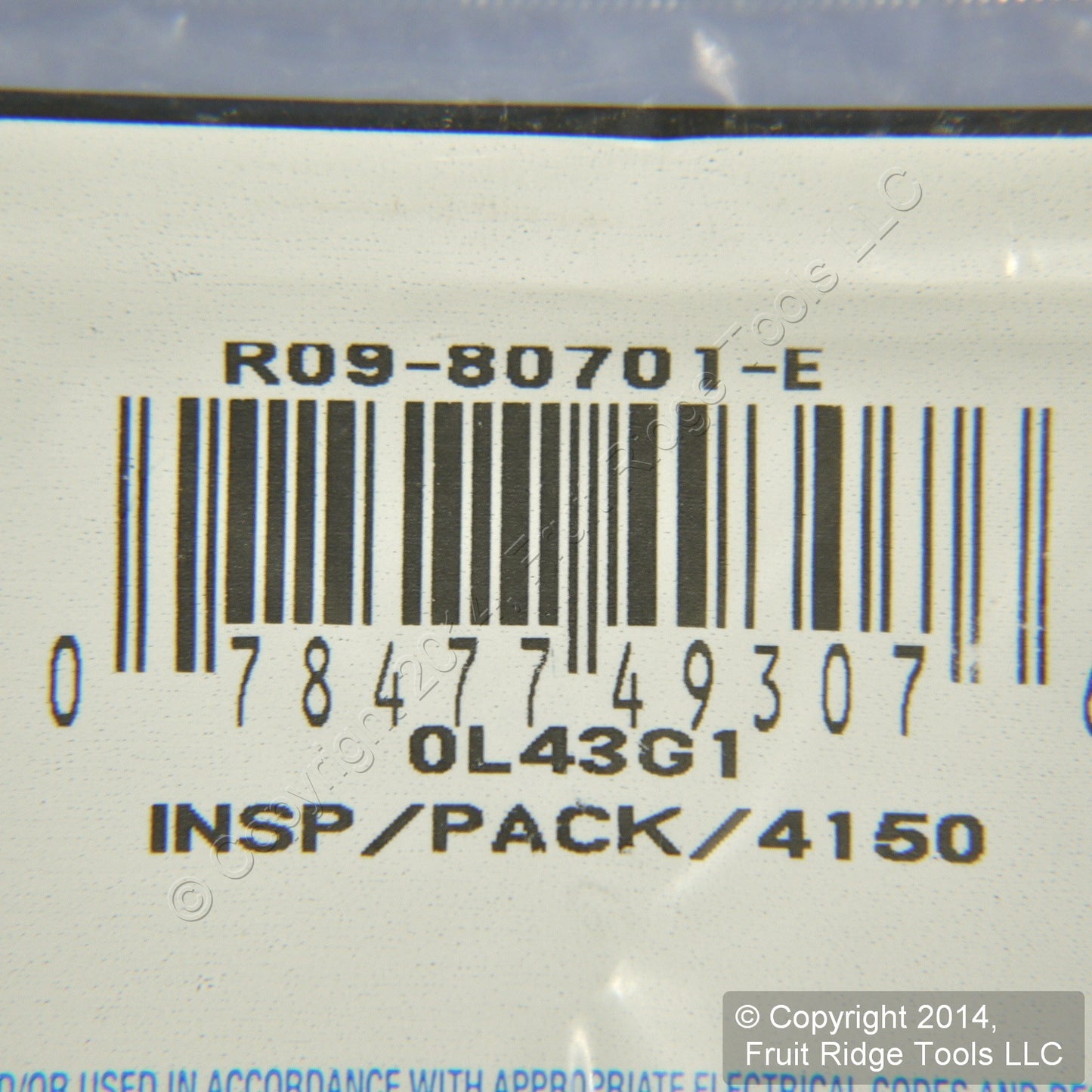 Leviton 80701-E Black 1-Gang Toggle Unbreakable Nylon Standard Wallplate Cover
