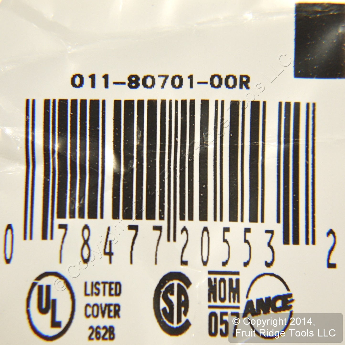 Leviton 80701-R Red 1-Gang Toggle Switch Unbreakable Nylon Standard Wallplate