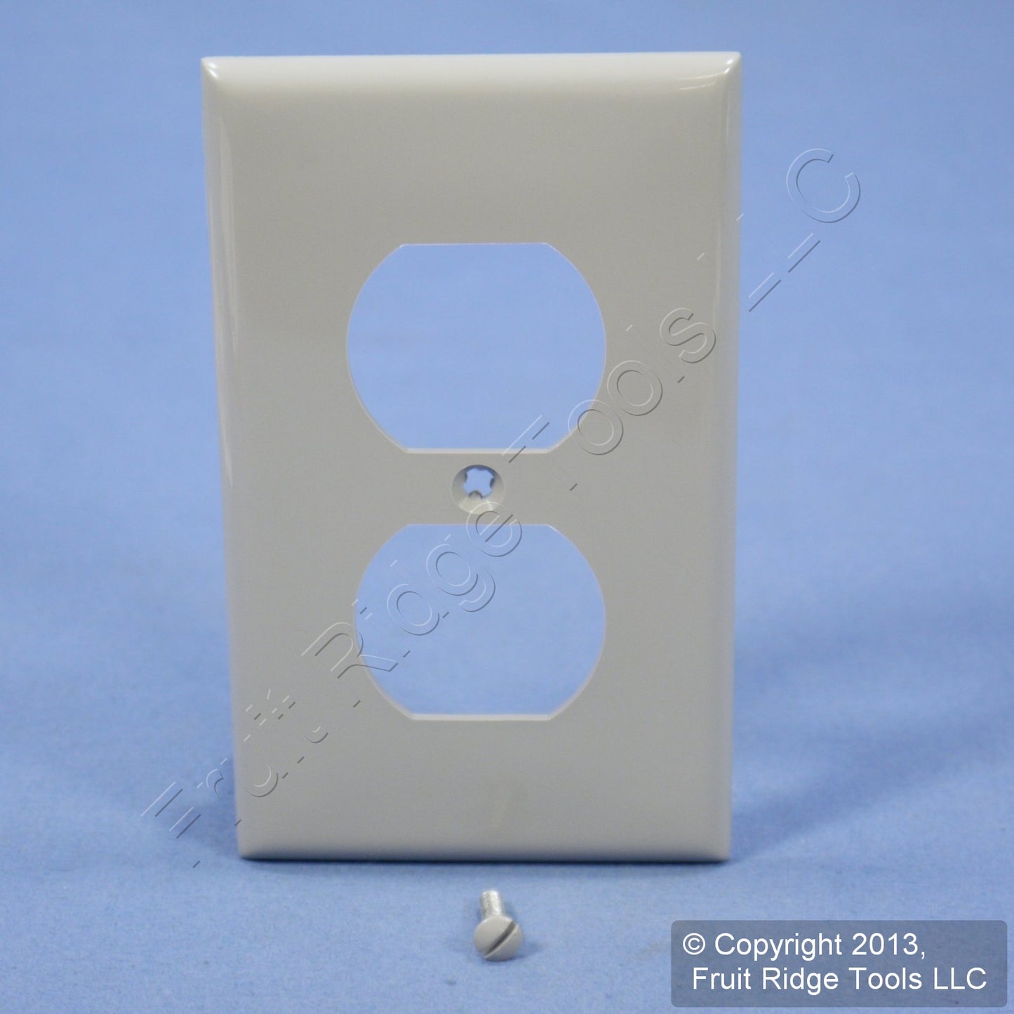 3 Leviton Unbreakable Gray Receptacle Outlet Covers
