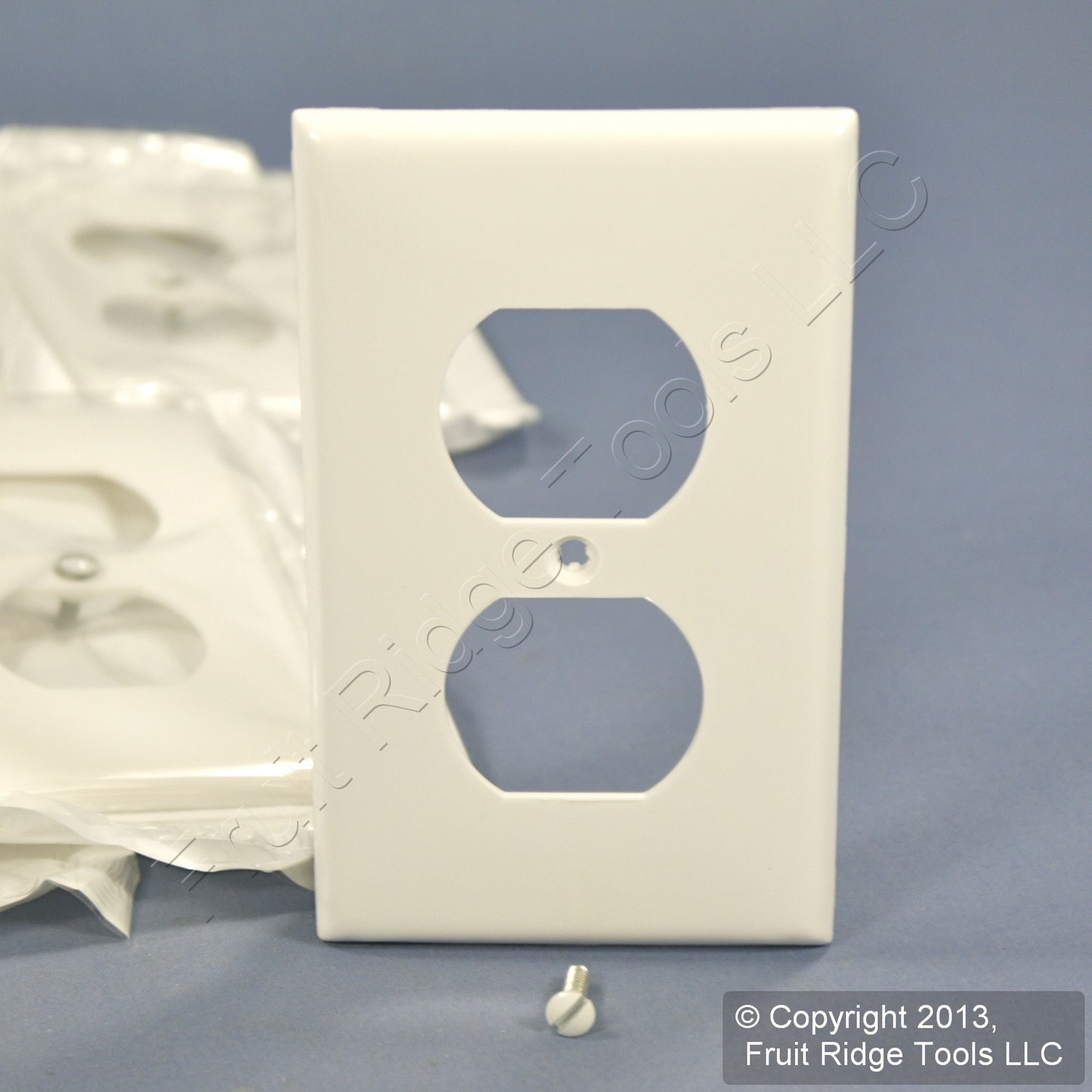 10 Leviton Unbreakable White Receptacle Wallplate Duplex Outlets Covers 80703-W