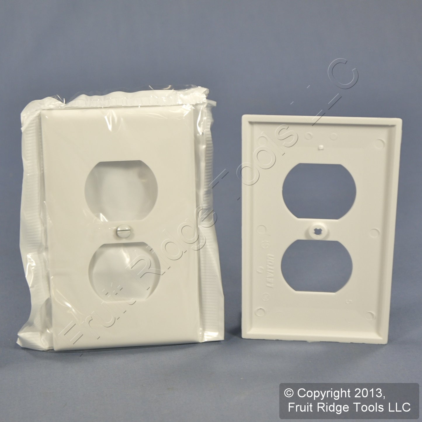 10 Leviton Unbreakable White Receptacle Wallplate Duplex Outlets Covers 80703-W