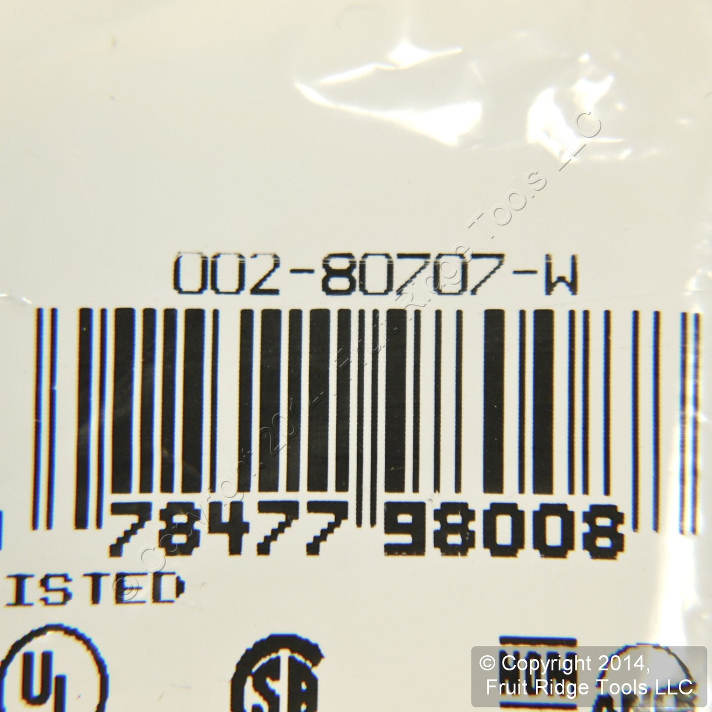 Leviton 80707-W White 2-Gang Toggle Decora GFCI Unbreakable Wallplate Cover 2pcs