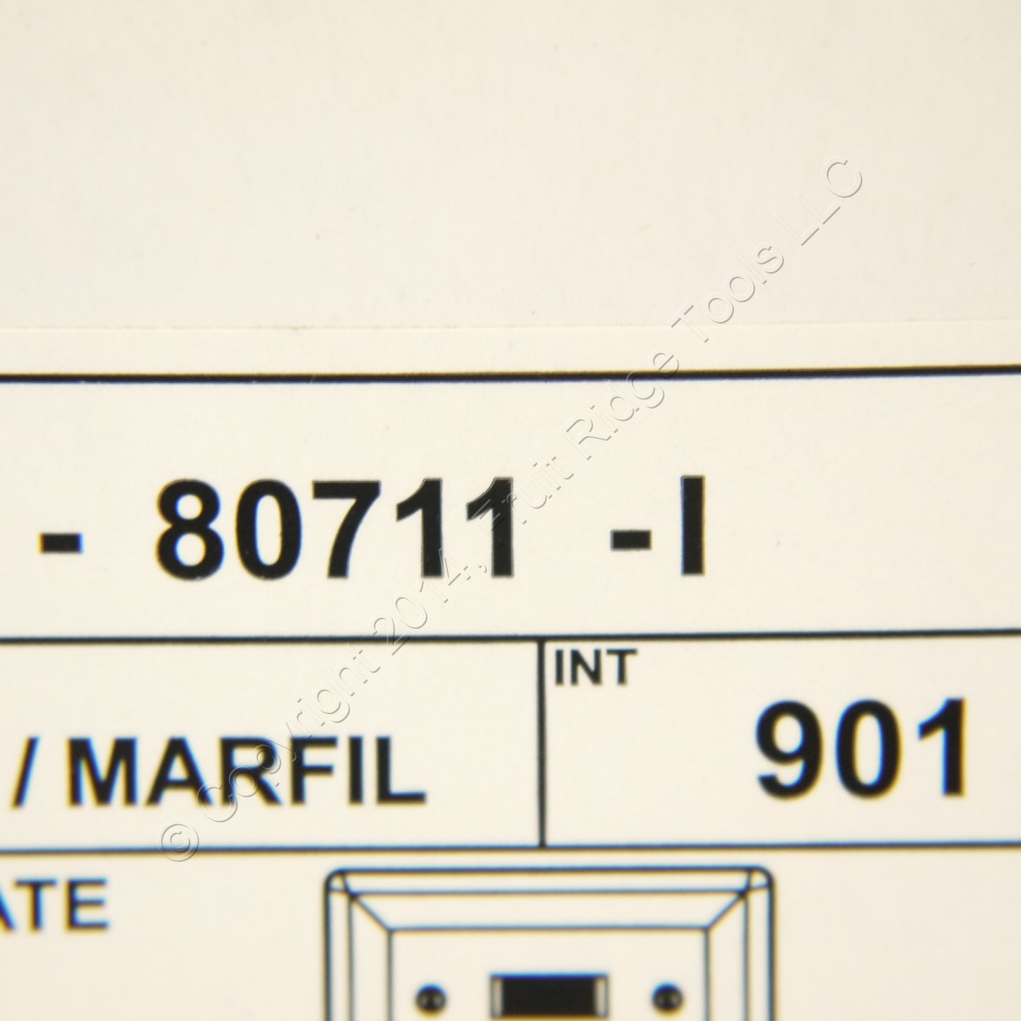 Leviton 80711-I Ivory 3-Gang Toggle Switch Unbreakable Nylon Wallplates 10pcs