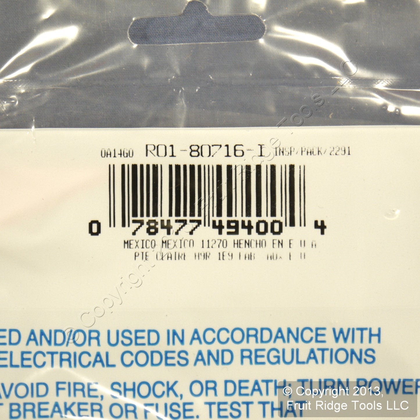 Leviton 80716-I Ivory 2-Gang Duplex Outlet Unbreakable Nylon Wallplates 100pcs