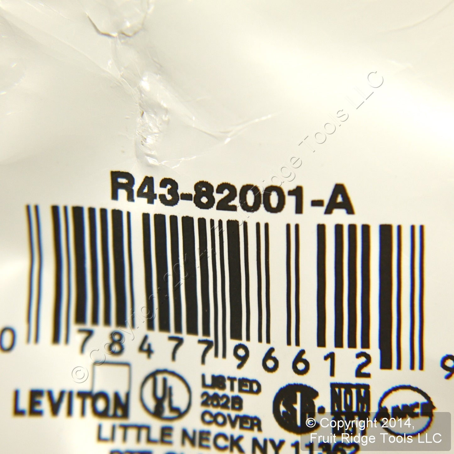 Leviton 82001 Almond 1-Gang Toggle Switch Plastic Standard Wallplate Covers 5pcs