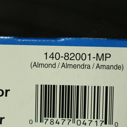 Leviton 82001 Almond 1-Gang Toggle Plastic Standard Wallplate Covers 10-pack