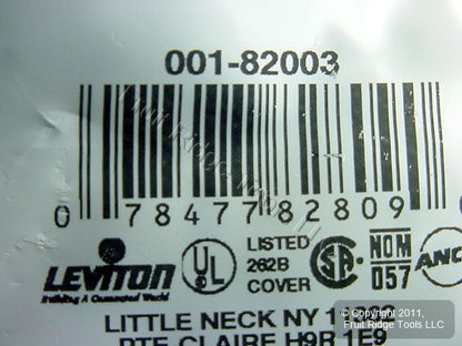 Leviton 82003 Almond 1-Gang Duplex Outlet Plastic Standard Wallplate Cover 25pcs