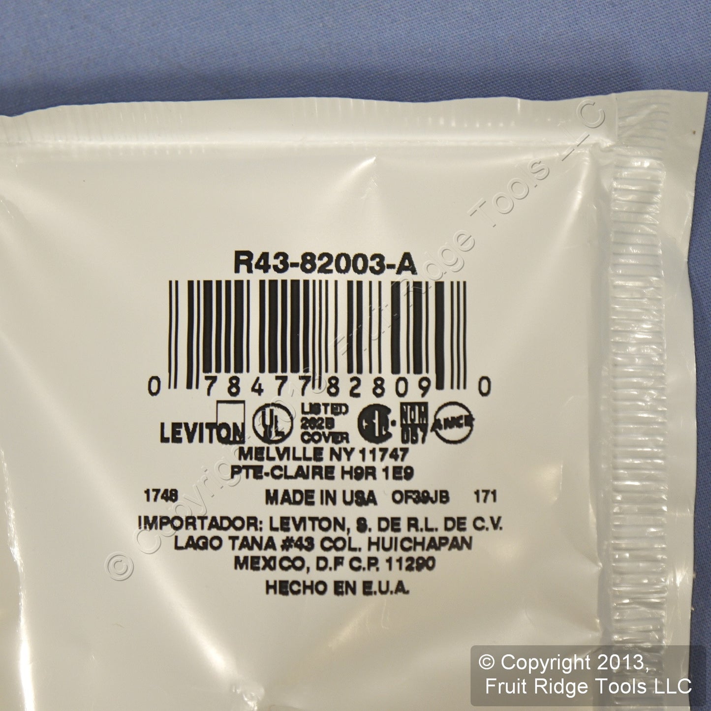 Leviton 82003 Almond 1-Gang Duplex Outlet Cover Thermoset Wallplates 50-Pack