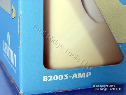 Leviton 82003 Almond 1-Gang Duplex Outlet Plastic Standard Wallplate Cover 10pcs