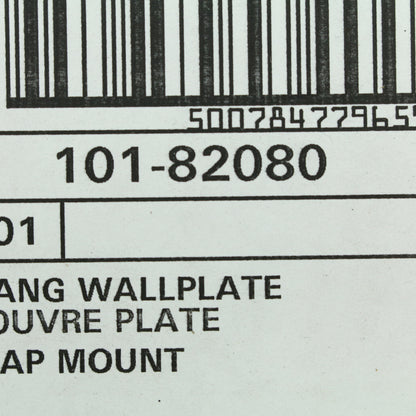 Leviton 82080 Light Almond 1-Gang 1-Louvre Painted Metal Wallplate Strap Mount