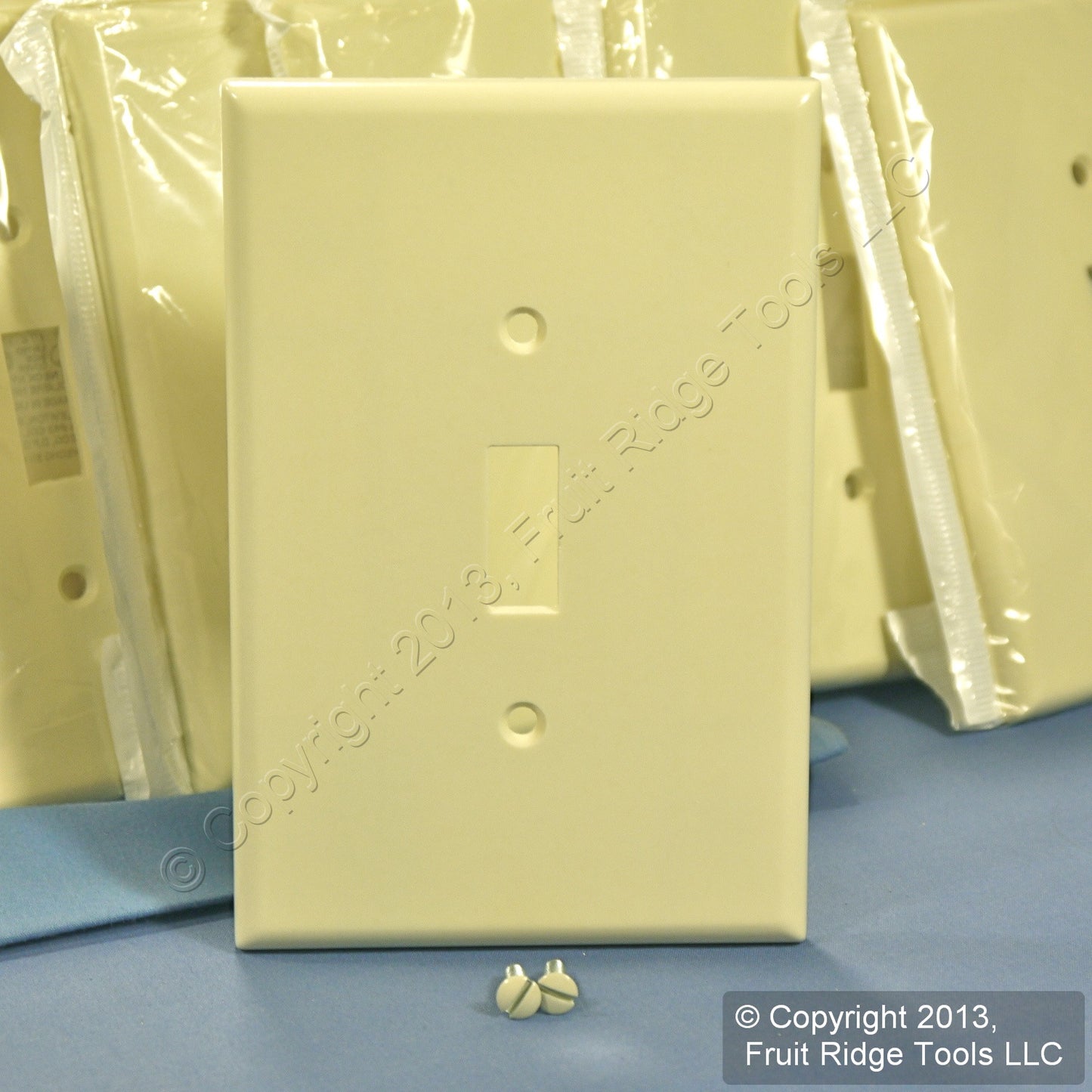 Leviton 82101-A Almond Residential Toggle Oversize Switch Cover Wallplate 150pcs