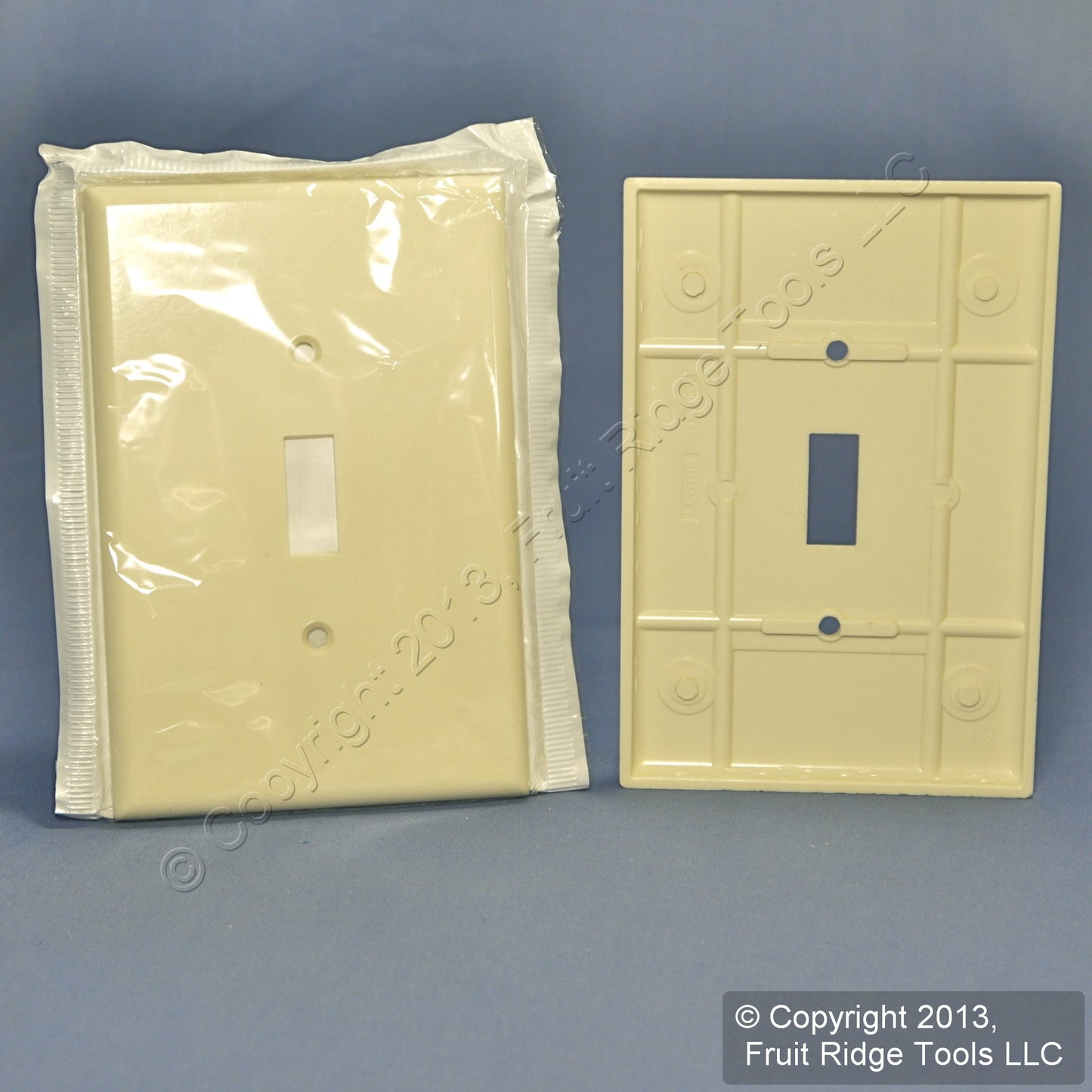 Leviton 82101-A Almond Residential Toggle Oversize Switch Cover Wallplate 150pcs
