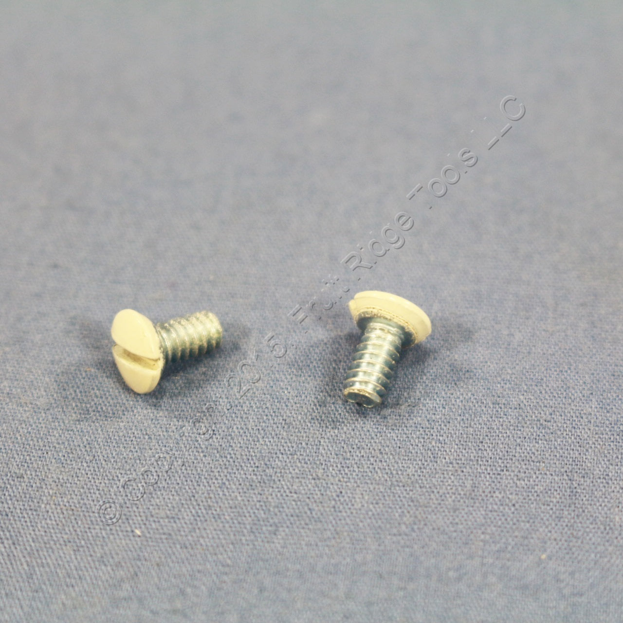 Leviton 82400-PRT Almond 5/16" Wallplate Cover Screw 6-32 Thread Oval Head 100pk