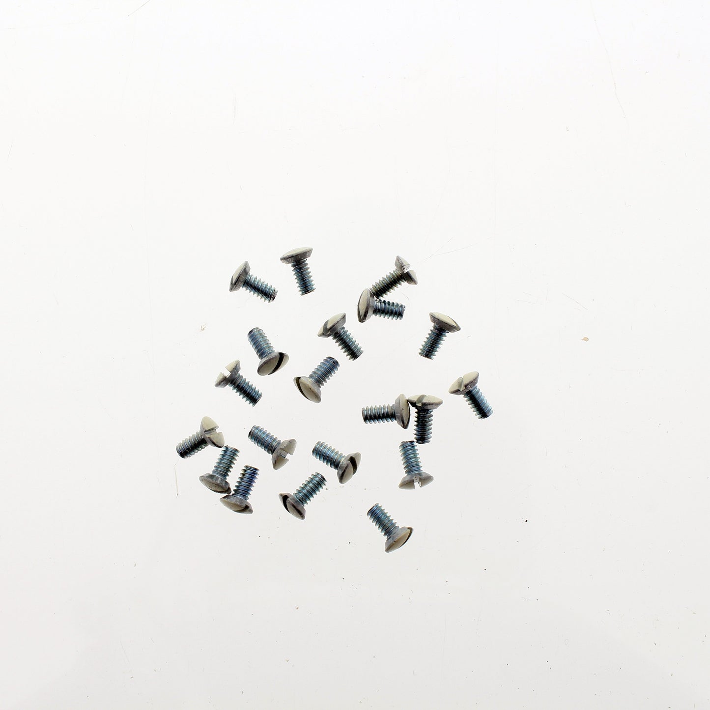 20 Leviton Almond 5/16" Wallplate Cover Screws 6-32 Thread Oval Head 82400-PRT