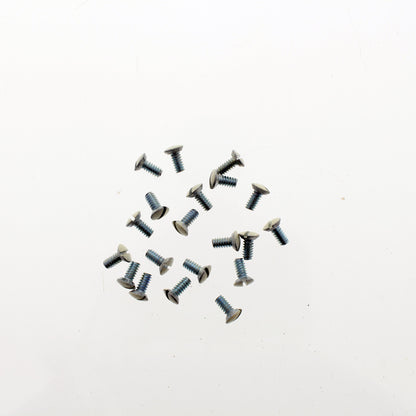 20 Leviton Almond 5/16" Wallplate Cover Screws 6-32 Thread Oval Head 82400-PRT