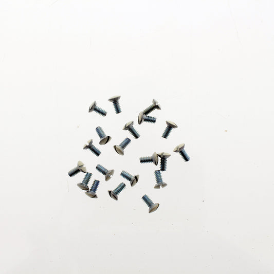 20 Leviton Almond 5/16" Wallplate Cover Screws 6-32 Thread Oval Head 82400-PRT