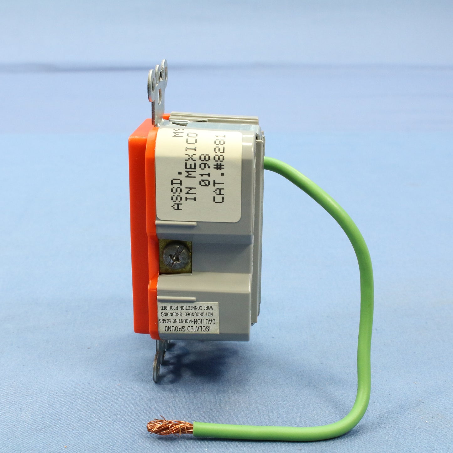 Leviton ORANGE Isolated Ground Hospital Surge Receptacle Outlet 15A 8281-IGO