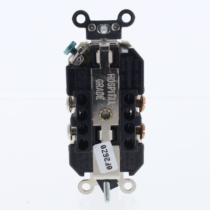 Leviton Almond Hospital Tamper Resistant Receptacle Duplex Outlet 20A 8300-SGA