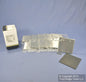 Leviton 83025-EXT Aluminum 2-Gang Satin Blank Wallplate Covers Box Mount 10pcs