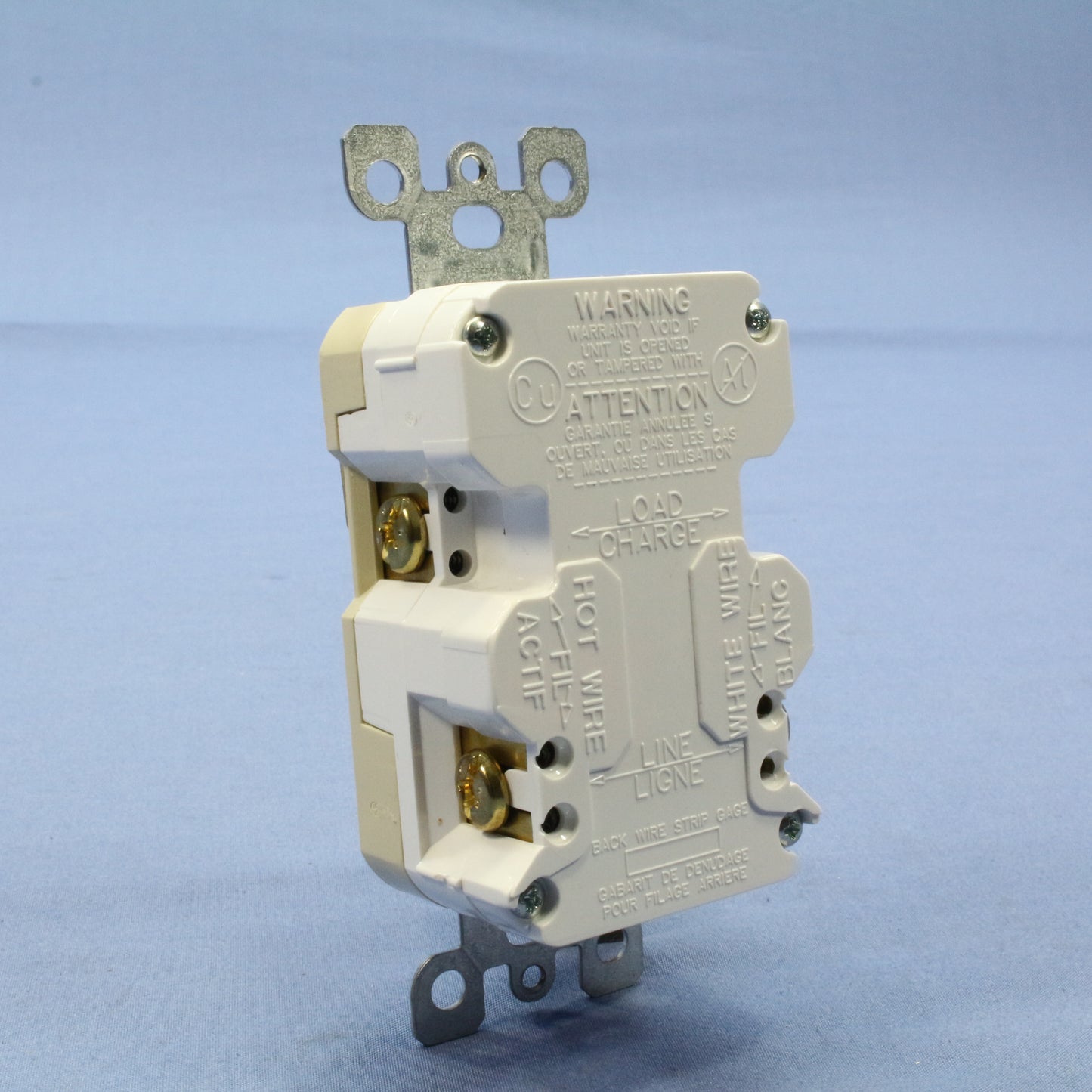 Leviton 8381-I Ivory Hospital LED Surge Receptacle Outlets w/ Alarm 20A 10-Pack