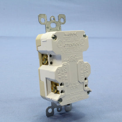 Leviton 8381-I Ivory Hospital LED Surge Receptacle Outlets w/ Alarm 20A 10-Pack
