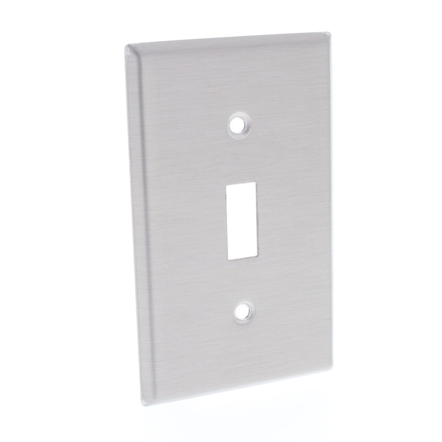 Leviton Non-Mag Stainless Steel 1-Gang Toggle Switch Cover Wall Plate 84001-40