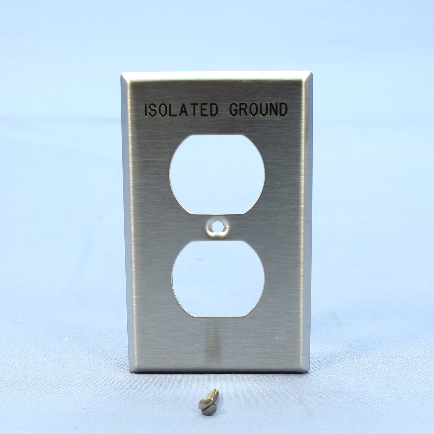 10 Leviton Stainless Steel Isolated Ground Receptacle Wallplate Covers 84003-IG