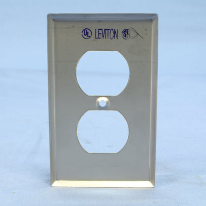 10 Leviton Stainless Steel Isolated Ground Receptacle Wallplate Covers 84003-IG