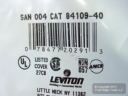 Leviton Stainless Steel Jumbo Non-Mag 2-Gang Toggle Switch Wallplate 84109-40