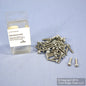 Leviton 84440-PRT Stainless Extra Long 7/8" Wallplate Phillips 6-32 Screws 50pcs