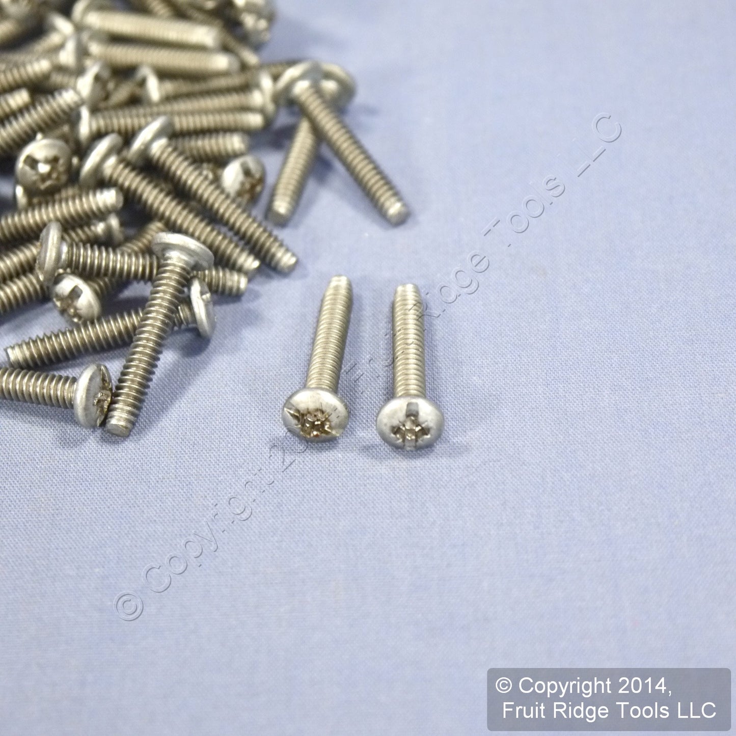 Leviton 84440-PRT Stainless Extra Long 7/8" Wallplate Phillips 6-32 Screws 50pcs