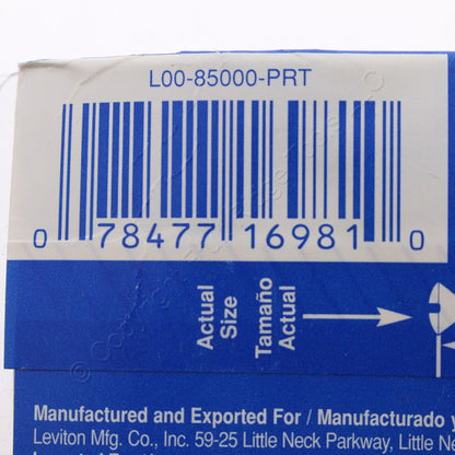 20 Leviton Brown 1/2" Outlet Wallplate Switch Cover Screws 6-32 Thread 85000-PRT