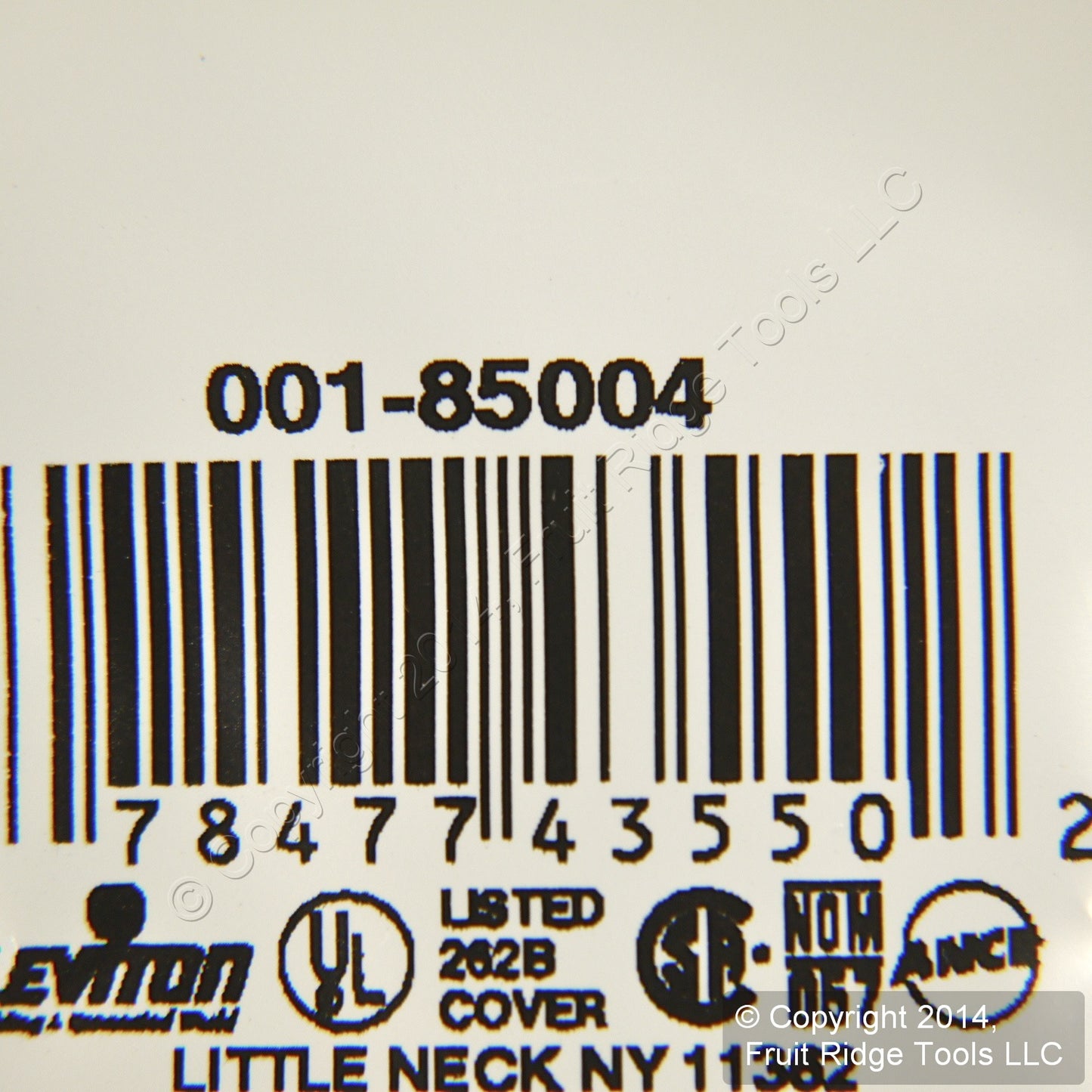 Leviton 85004 Brown 1-Gang Single 1.406" Outlet Plastic Standard Wallplate Cover